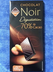 Chocolat noir 70% de cacao 100g