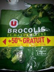 Brocolis U, 1kg