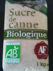 Sucre canne roux bio ETS FLEURANCE 1kg