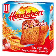 Biscottes 6 cereales Heudebert