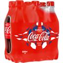 Coca Cola Soda au cola les 6 bouteilles de 500 ml