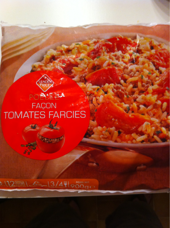 Poêlée façon tomates farcies 900g
