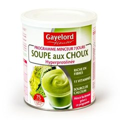 Gayelord Hauser, Mon Programme Minceur - Soupe aux choux, hyperproteinee, la boite de 300g