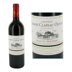 Chateau Grand Clapeau Olivier - Vin rouge Mis en bouteille au chateau. Se met pleinement en valeur lorsqu'il accompagne les viandes blaches, grillades, fromages.