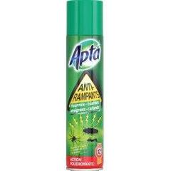 Insecticide anti-rampants, fourmis/blattes/araignees/cafards, l'aerosol de 400ml