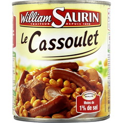 Cassoulet Famille Gourmande William Saurin 840g