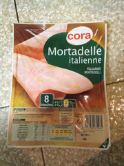 Cora Mortadelle pur porc pistachée 120 g