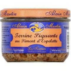 Alain Martin, Terrine piquante au piment d'Espelette, le pot de 180 gr