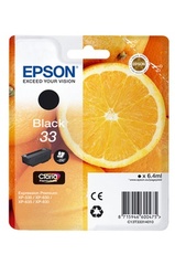 Cartouche d'encre EPSON pour imprimante, C13T33314020, noir, orange, sous blister