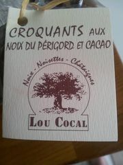Croquants noix du périgord/cacao 140g