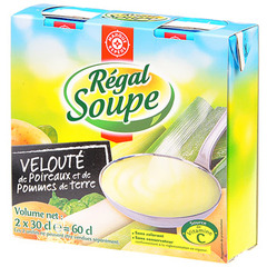 Veloute Regal Soupe Poireaux PdT 2x30cl