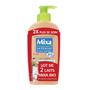 Mixa lait pour le corps bio 2x250ml