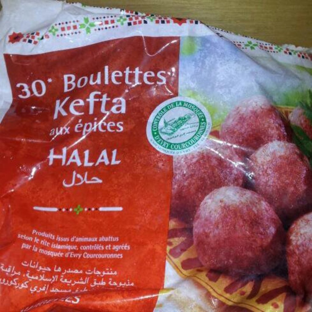 Boulette de viande kefta halal 750g