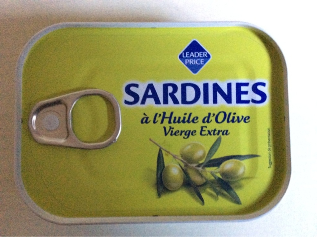 Sardines à l'huile d'olive 115g