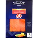 Guyader Saumon Atlantique fumé Ecosse Label Rouge la barquette de 2 tranches - 80 g