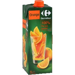 100% pur jus presse d'orange