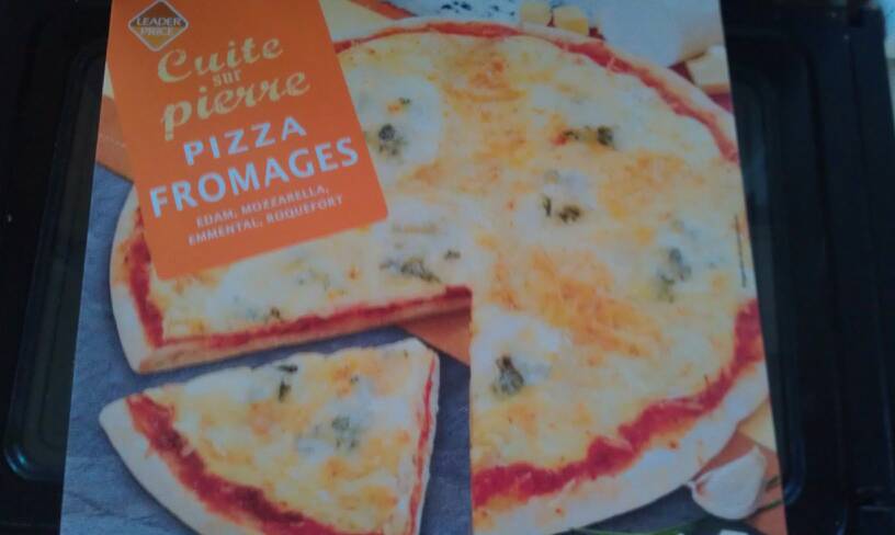Pizza aux fromages 400g