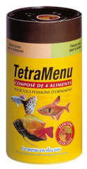 Aliment complet TetraMin Menu pour poissons tropicaux