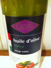 Huile d'olive vierge extra d'Italie, extraite à froid