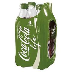 COCA COLA life, 4 bouteille de 50cl
