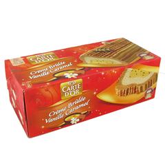 Buche glacee Carte D'Or Caramel vanille creme brulee 1l
