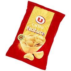 Chips nature U, sachet de 300g