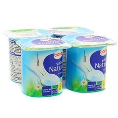Cora yaourt nature 4 x 125g