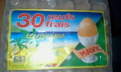 30 Petits œufs frais MAVIC