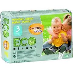 Couches Eco Planet, taille 3 : 4-9 kg