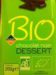 Chocolat noir dessert, Bio 200g