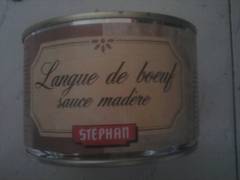 Stéphan Langue de bœuf sauce madère la boite de 410 g