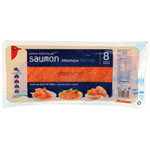 Auchan saumon fum? de Norvege tranche x8 -300g