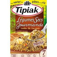 Tipiak legumes secs gourmands 2x165g