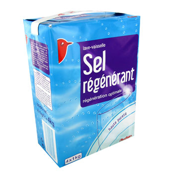 Sel regenerant - 4 paquets