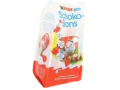 Kinder Schoko-Bons - Bonbons de chocolat fourrés au lait et... le sachet de 200 g