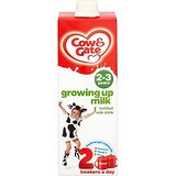 Cow & Gate Grandir lait Ready Made pour les bambins 2ans + (1L) - Paquet de 6