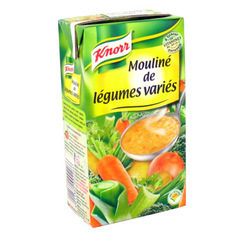 Soupe moulinee Knorr Legumes varies 50cl