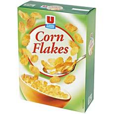 Corn-Flakes aux 8 vitamines + fer U, 375g