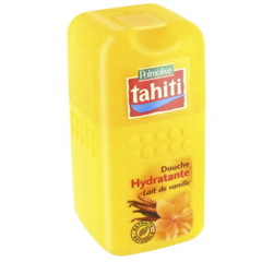 Crème de douche hydratante au lait de vanille TAHITI, 250ml