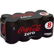 Coca Cola Zero (8x330ml) - Paquet de 2