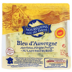 Fromage Bleu d'Auvergne AOC Nos regions ont du Talent 125g