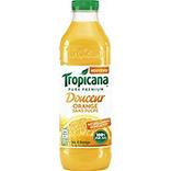 Pure jus d'orange douceur sans pulpe Pure Prémium Tropicana, 1l