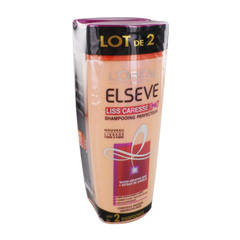 shampooing perfecteur liss caresse elseve 2x250ml