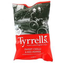 Chips au piment doux TYRELL'S, 150g