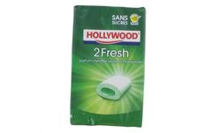 Hollywood chewing gum, 2fresh, menthe verte chlorophylle 66g