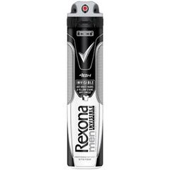 Déodorant invisible men black et white REXONA, spray de 200ml