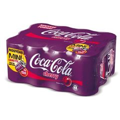 Coca-Cola Cherry mini-boites 12x15cl