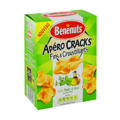BENENUTS : Apéro Cracks - Crackers aux herbes de Provence