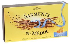 Sarments chocolat Revillon Lait craquant de nougatine 150g