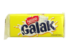 Galak, Chocolat blanc 2 tablettes de 100G